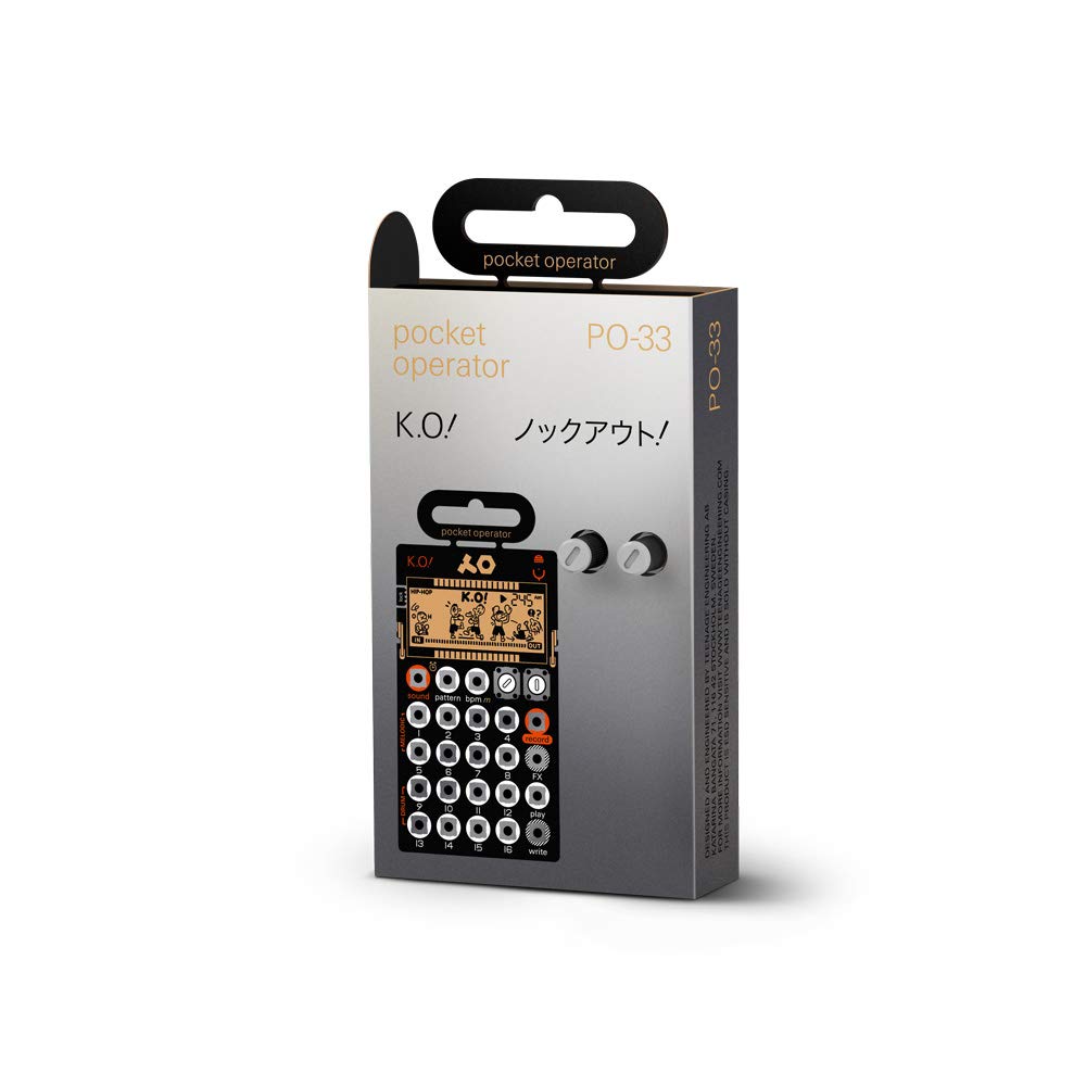 Teenage Engineering Ko Карманный синтезатор Портативное создание музыки PO-33