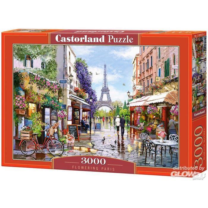Puzzle 3000 Pièces : Paris Fleuris