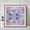 New Arrival 5D DIY Full Circle Diamond Painting "Pink Swan" Embroidery Cross Stitch Home Decor Gift