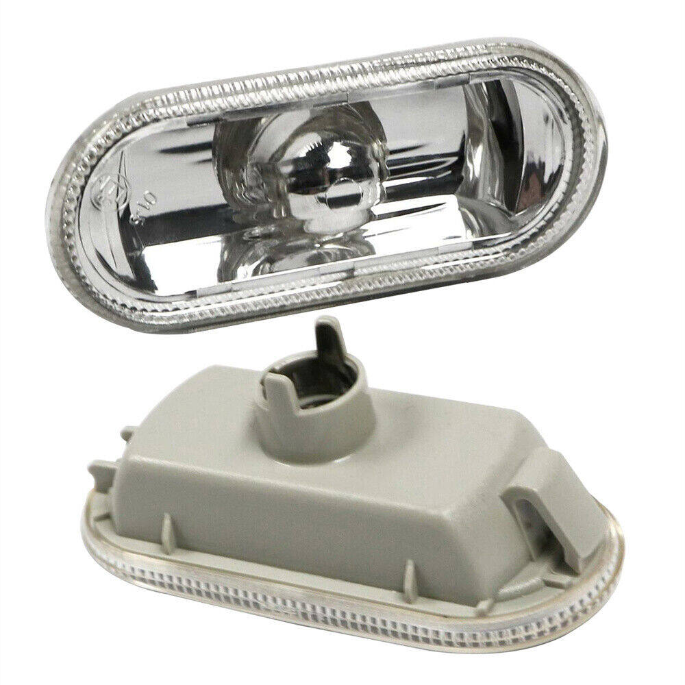 2 шт. для VW Golf MK4 97-03 кристально чистые боковые индикаторы, повторители с лампочкой