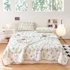 Summer Cooling Blanket Comforter Bedding Set Air Conditioning Quilt Latex Fitted Bedsheets and Pillowcases for Single Double Bed