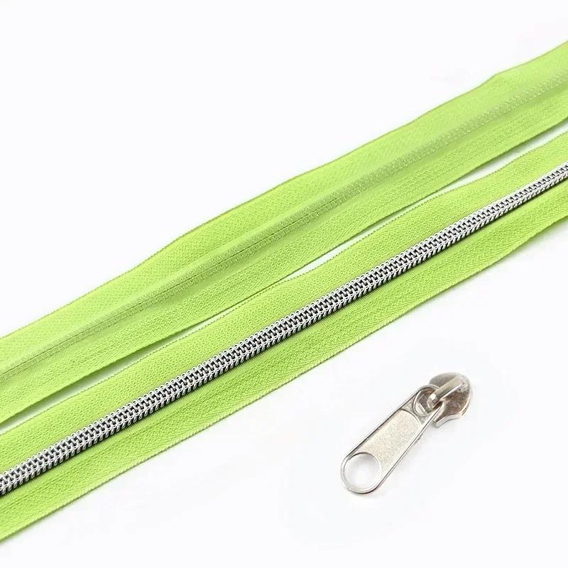 3/5/10 м 5# Нейлоновая тесьма-молния со слайдером Сумки Одежда Ремонт молний Пластиковая спиральная молния DIY Одежда Замена Швейные аксессуары
