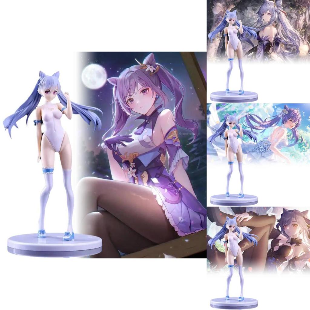 Anime Genshin Impact Klee Pvc Figure Captivating Swimwear Design Collectible Model