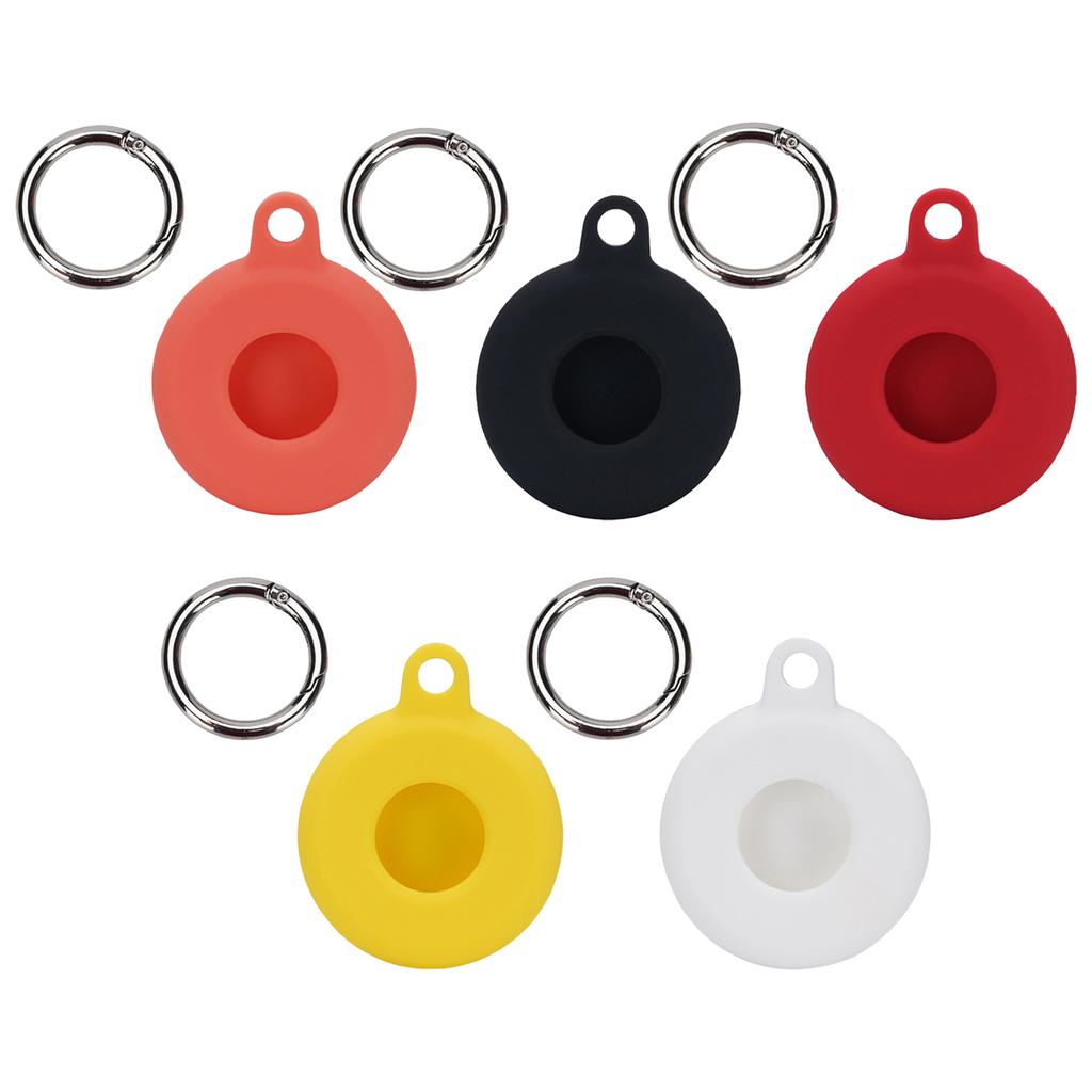 Силиконовый чехол Airtags для Apple Airtags Tracking Locator Защитный чехол для домашних животных с защитой от потери, мягкий чехол для Airtags Clip Cover