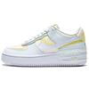 Кроссовки Air Force 1 Shadow Low top для скейтбординга Женские Желтый Белый Зеленый DZ1847-301