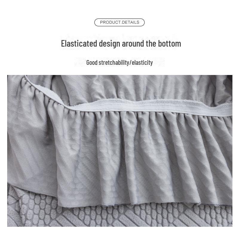 Комплект чехлов на стулья Xueya Elastic Dining Chair - включает подушку для стула, спинку и чехол для табурета