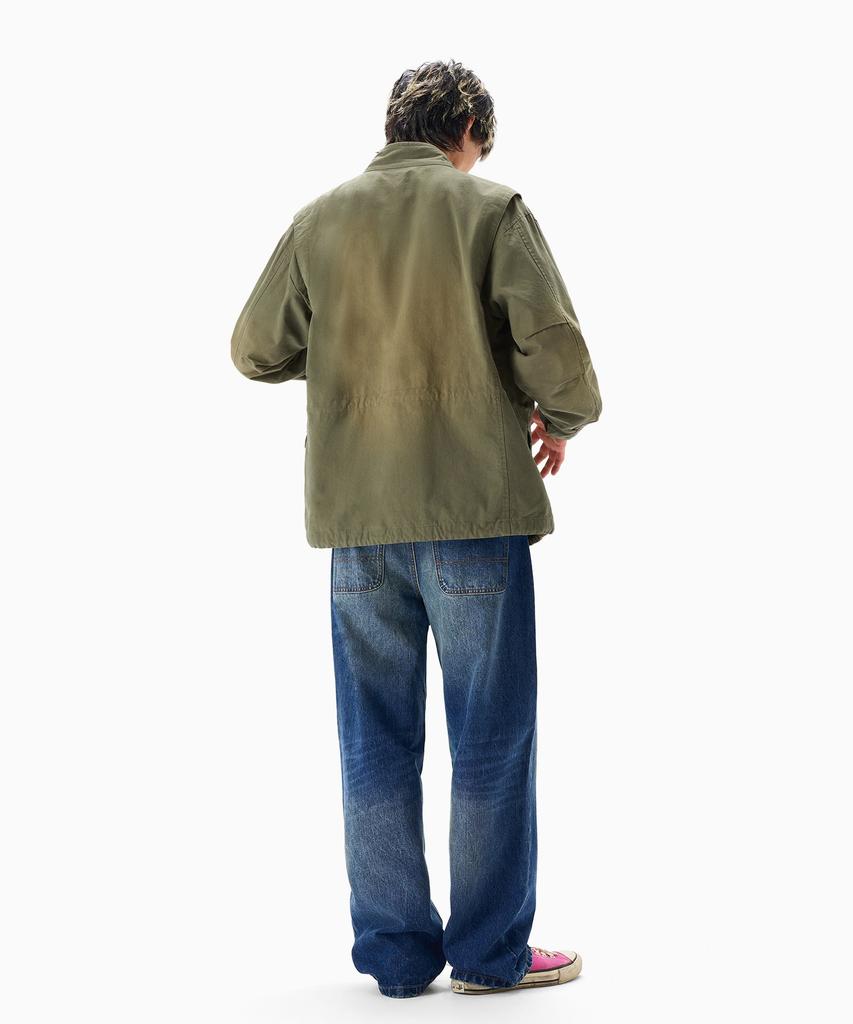 DICKIES Washed M-65 Field Jacket Olive