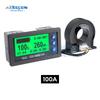 Монитор аккумулятора Датчик Холла Кулонметр DC 9-100V 100A 400A Lifepo4 свинцово-кислотный Li-ion литиевый емкость мощность дисплей 12V 24V 36V 48V
