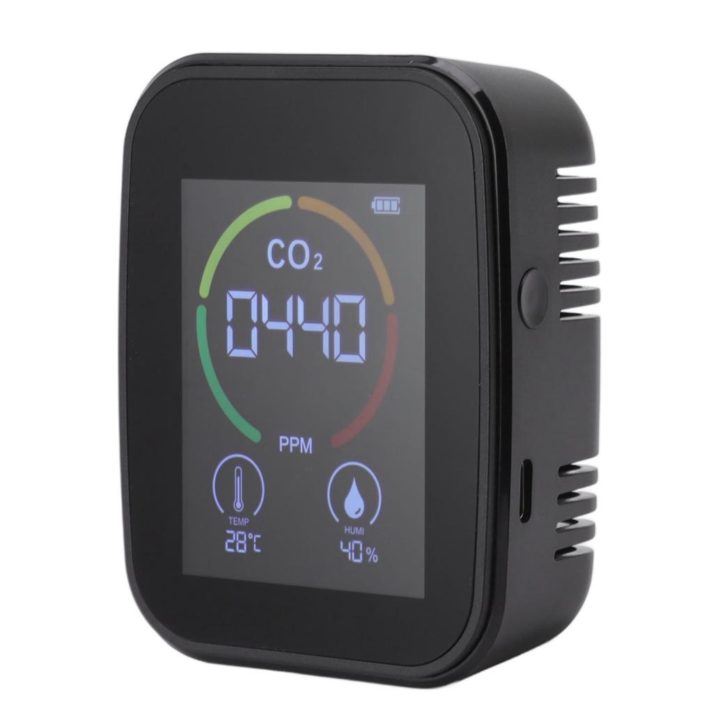 Indoor Air Quality Monitor Co2 Carbon Dioxide Detector TVOC Air Temperature Humidity Quality