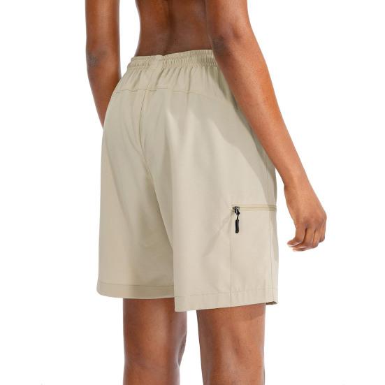 Женские летние шорты для йоги, повседневные, быстросохнущие, дышащие, спортивные, спортивные, с эластичной талией, на шнурке, для бега, фитнеса