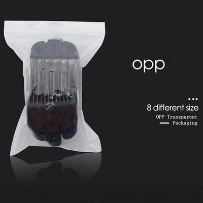 8 шт./набор Насадка-ограничитель для машинки для стрижки волос Направляющая расческа для машинки для стрижки Черная расческа-ограничитель