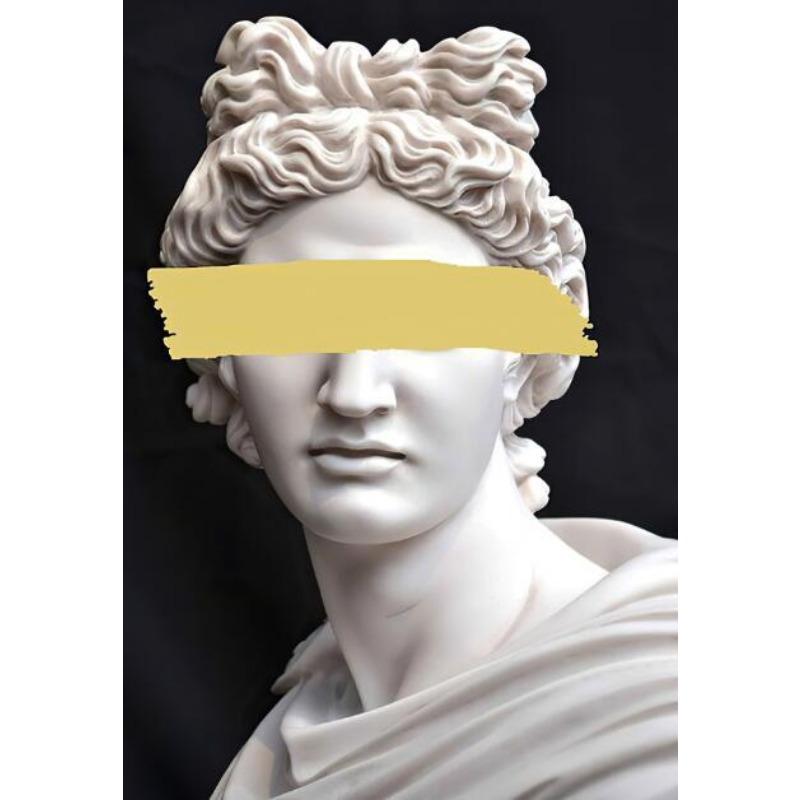 Знаменитая картина Смешной портрет Давида Скульптура Холст Живопись Настенное искусство Гостиная Спальня Фреска Декоративный плакат и принты