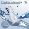 Прозрачный бампер с подушкой безопасности для Samsung Galaxy S26 S2 Ultra S24 Plus S23 FE S22 S21 Магнитный Прозрачный Ударопрочный Чехол