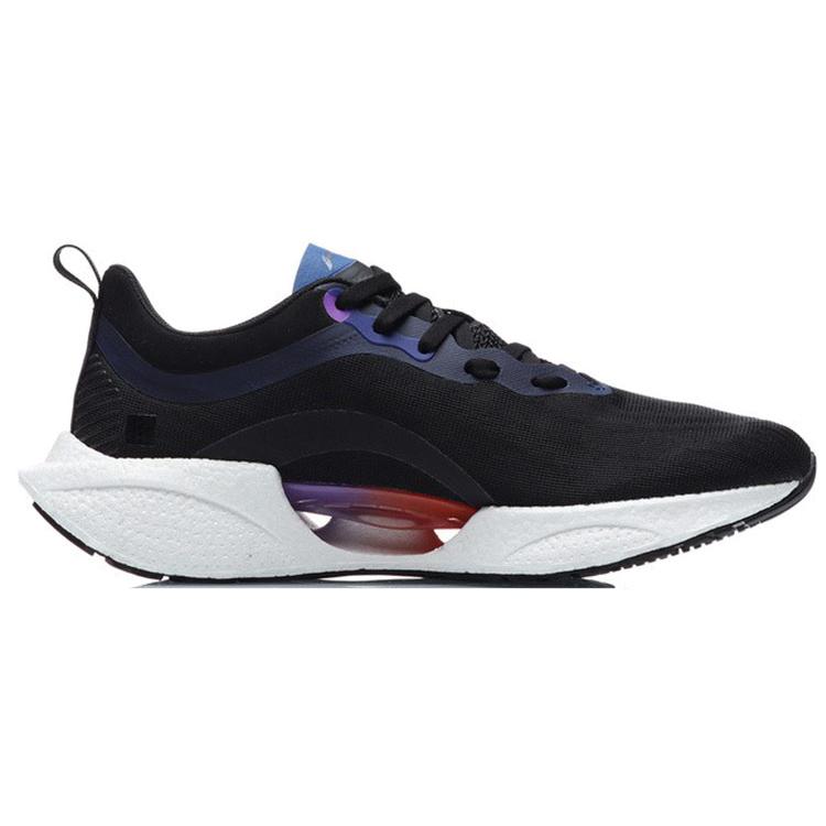 Li Ning Super Light 18 Низкие Беговые Кроссовки Женские Черно-Синие ARMR008-2