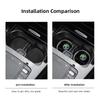 2Pcs Car Emblem Water Cup Pad Color Insulated Coasters Mat For MG ZS MG5 GS HS GT ZST MG3 MG6 MG7 Hector ZX EZS EHS MG3X-Cross