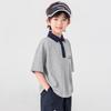Duoduojia Boys' Embroidered Polo T-Shirt