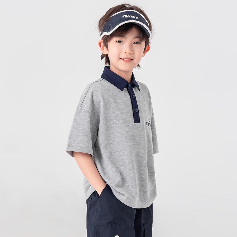 Duoduojia Boys' Embroidered Polo T-Shirt