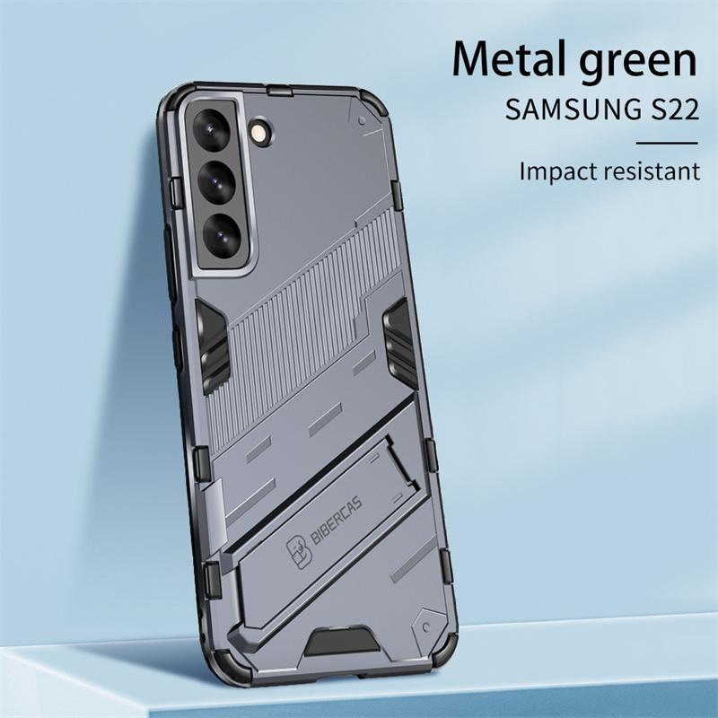 For Samsung Galaxy S22 S 22 Ultra Case Anti Shock Kickstand Magnet Armor Phone Cases For Samsung S22 Plus S22Plus Back Cover