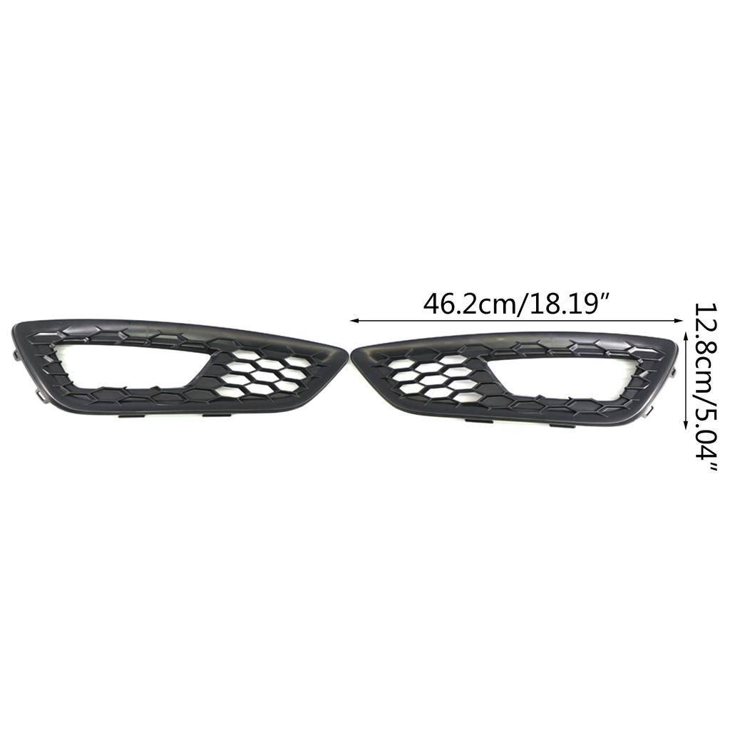 Высокопроизводительная Пара Накладка на Противотуманную Фару Переднего Бампера Легкая Установка Совместимая- для Focus 2015-2018 Прочная