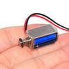 Mini Through Type Push Pull Solenoid Electromagnet DC 5V 6V 12V 4mm Stroke Energy Saving for Small Automatic Equipment Production Line