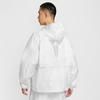 Nike Jackets Men's White Hooded Non Detachable Moderate