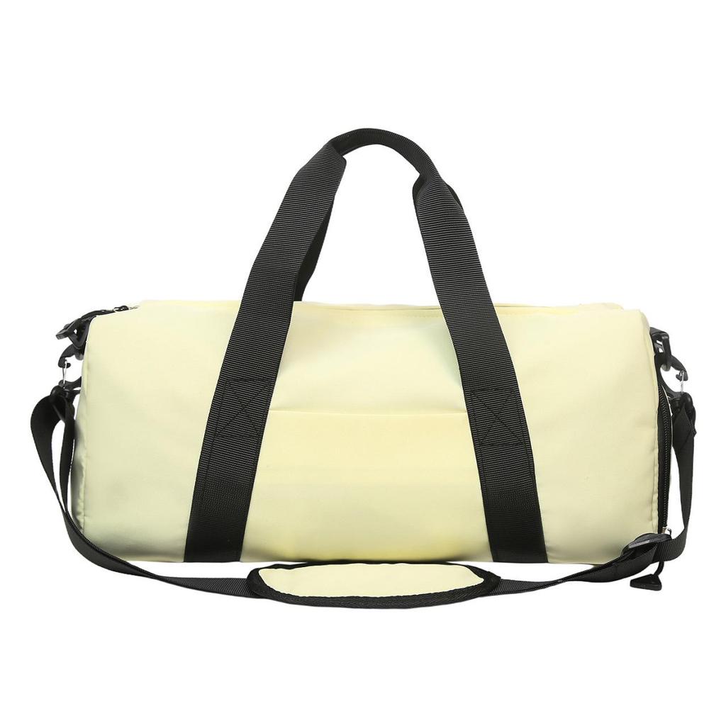 New Large Capacity Gym and Travel Bag - Lightweight, Dry & Wet Separation, Single Shoulder/Crossbody with Printed Logo