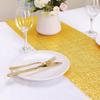 4 Pcs 30x180cm Table Runners Glitter Dining Table Runner Sequin Table Cover Runners for Party Wedding Birthday Bridal Shower Decorations