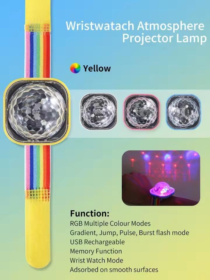 USB Mini Disco LED Ball Light Sound Control Effect Stylish and Compact Children's Party Toy