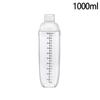 Plastic Cocktail Shaker Hand Shaker Cup With Scales 350Ml/530Ml/700Ml/1000Ml Milk Tea Wine Drink Shaker Mixer Bar Tool