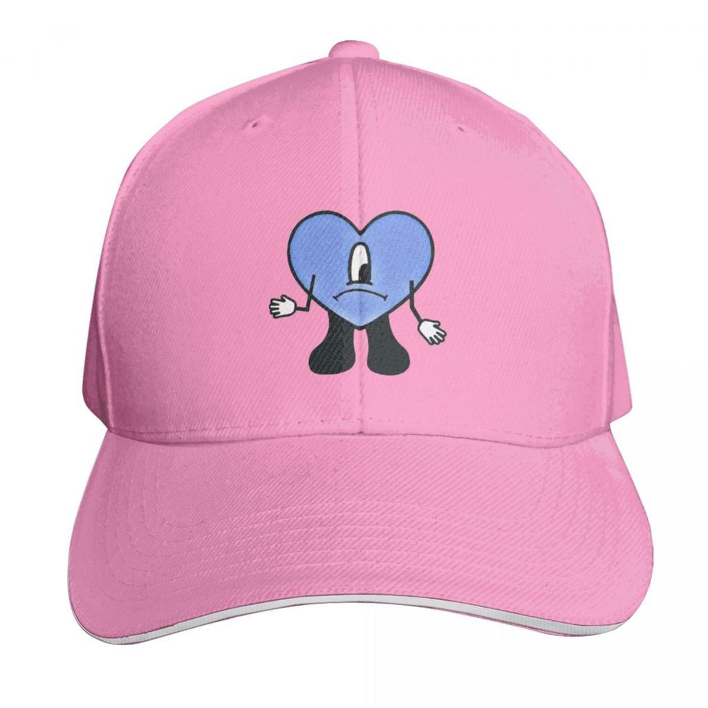 Bad Bunny Un Verano Sin Ti Sad Heart Baseball Cap Summer Beach Travel Streetwear Hip Hop Trendy Vintage Retro Embroidered