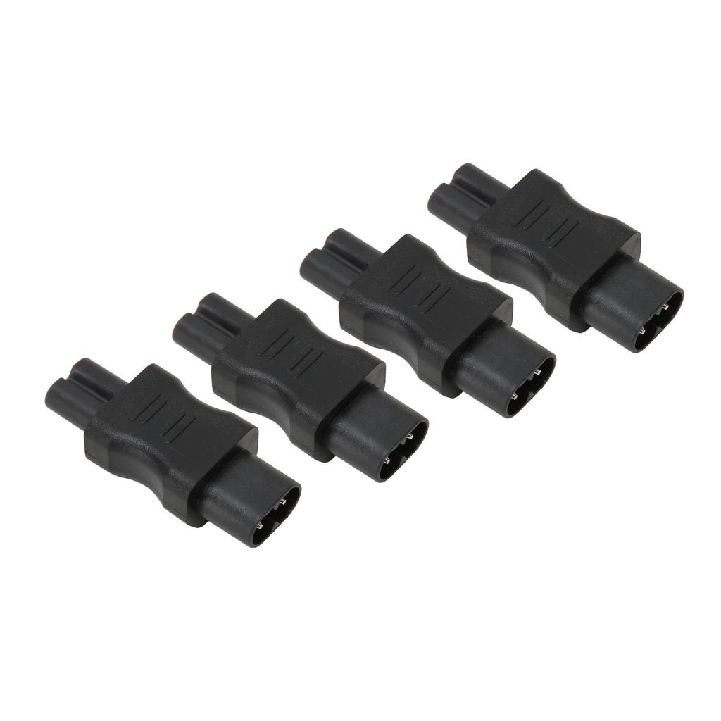 4PCS IEC320 C8 To IEC320 C7 Converter Power Plug Adapter for PDU Chassis Laptop Computer UPS Socket