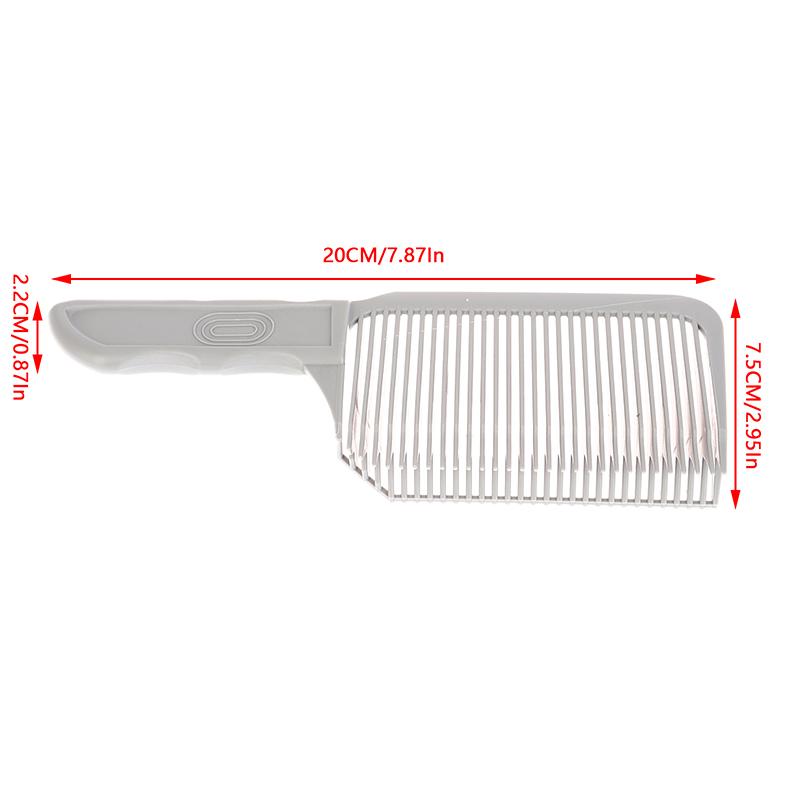 Professional Barber Combs Hair Cutting Comb For Men Anti Static Flat Top Fade Comb Brush Styling Tools Wide-Toothed Comb
