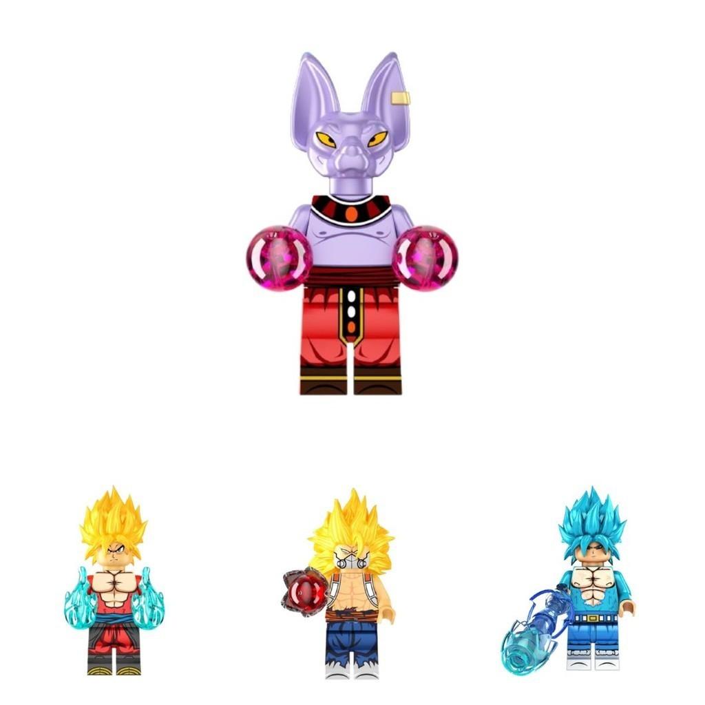 Kf6181a/kf6182a Dragon Ball Сон Гоку Вегета Конструктор Детский Игровой Набор