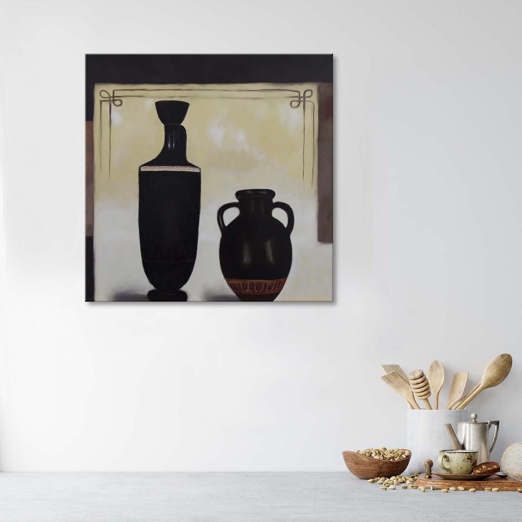 Canvas Print Still Life Jugs