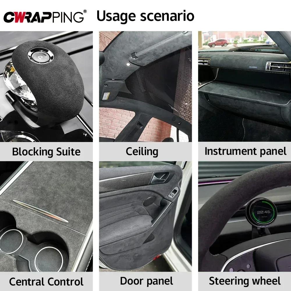 Звукопоглощающий Фетровый Винил Самоклеящаяся Замша Спортзал Противоскользящий Фетр Бытовое Украшение Ковер Защита Рамы Двери и Окна