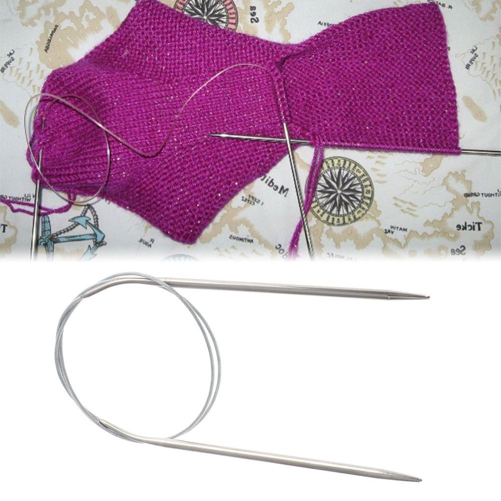 Household Stainless Steel DIY Crafts Crochet Hook Sewing Pins Knitting Needles Needlework Supplies