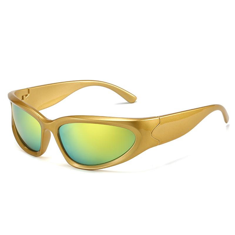 New Steampunk Sunglasses for Men and Women Fashion Cycling Sunglasses Cross-border Outdoor Sports Glasses