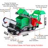 1:32 Garbage Car Model Toy Sound Light Wheel Steering Shock Absorption Urban Sprinkler Truck Models for Boys Birthday Gifts
