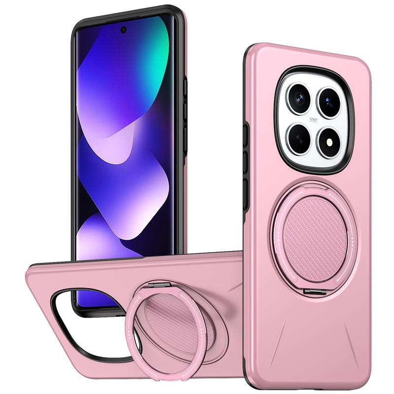 Для Xiaomi POCO M8 M8 Pro Чехол Броня Военный Ударопрочный Жесткий PC+TPU Чехол С Металлической Кольцевой Подставкой для Poco m8
