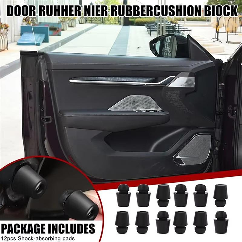 10 шт. Защитные резиновые амортизаторы для бампера двери автомобиля, универсальные наклейка-ограничитель удара двери автомобиля, буферные блоки, автомобильные антишоковые амортизаторы