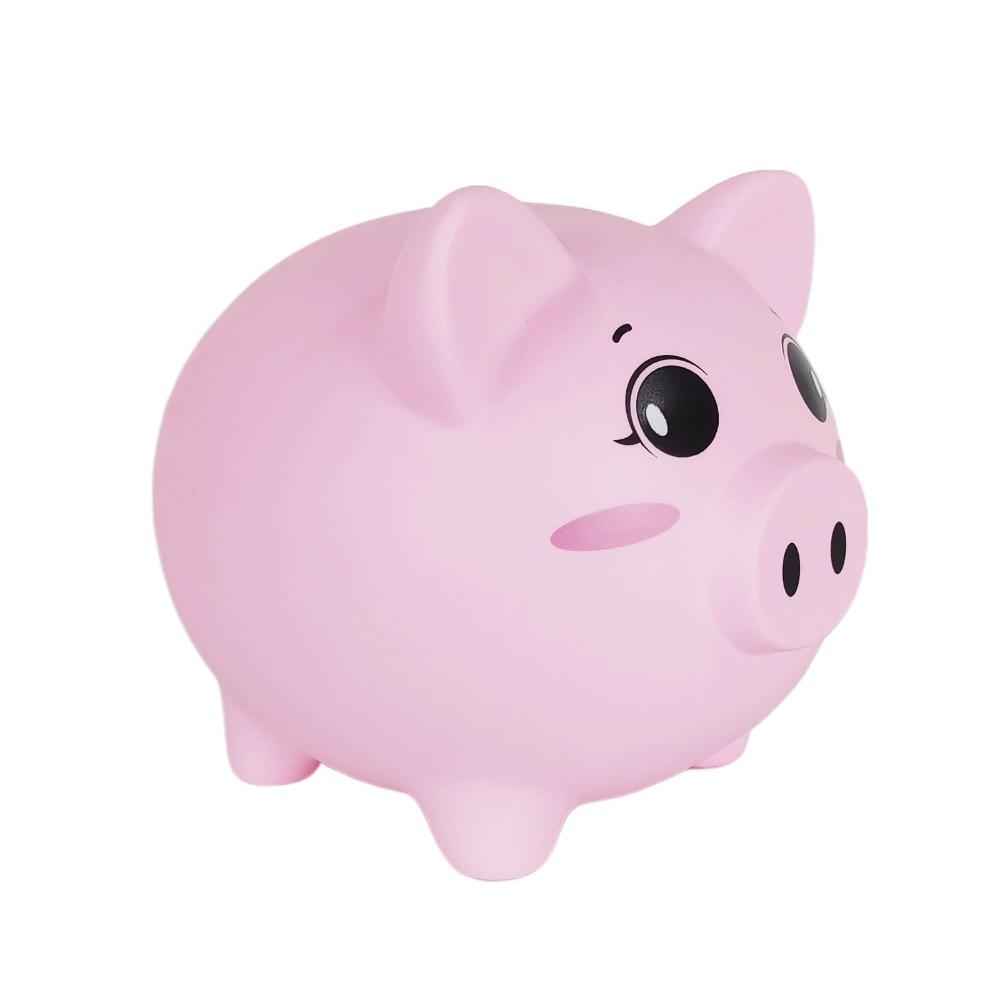 Savings Tank Pig Piggy Bank Decorative Pig Model Piggy Bank Cartoon Pig Money Boxes  Coins Cash