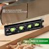 Huepar Mini Powerful Screw Graduated Measuring 4 Vials TL13 Level, Magnet, V-Groove, Clamp, Instruments, (Horizontal, Vertical, 45°, 30°),