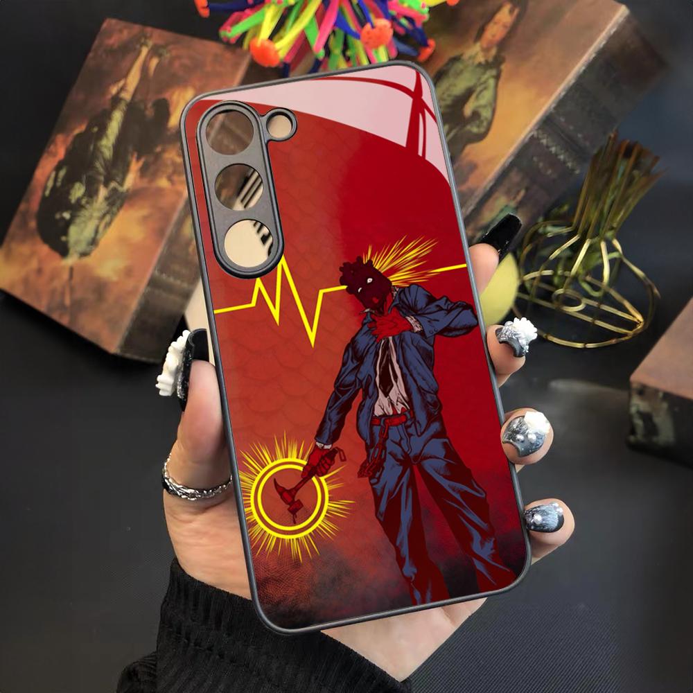 Чехол для телефона D-Dorohedoro Game для Samsung Galaxy S24 S23 S22 S21 S20 A24 A34 A54 A53 Note20 M54 Fe Ultra Plus Стекло