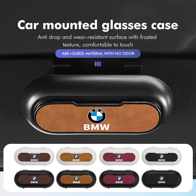 AAAQX1 Car Sunglasses Holder Sun Visor Eyeglass Hanger Clip Auto Accessories For BMW G30 G20 M3 M5 E91 E92 E93 E36 E70 X3 X4 X5 X1 E39