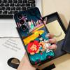 Чехол для телефона W-Wizard Of O-OZ для Samsung S26 S25 S24 FE S23 S22 S21 Plus S20 Ultra Note20Ultra Черный Мягкий