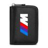 NXY1   For BMW Genuine Leather Car Driver's License, ID Card, Bank Card Wallet For BMW E34 E36 E60 E90 E46 E39 E70 F10 F20 F30 X5 M5 M6