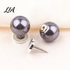 Cardigan Closure Fasteners 5Pcs Fake Pearl Buttons for Clothing, Removable Decorative Brooch Pins, No Invisible Clothing Sew Safety Pins Shirt