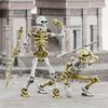 Скелет Винтажная Фигурка Действия Модель Украшения Игрушки Веселый Многосуставный Подвижный Робот-Хамелеон Хэллоуин Манекен Декоративные Игрушки