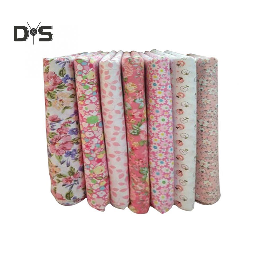 Каберне с цветочным принтом DIY Лоскутная хлопчатобумажная ткань для шитья стеганая ткань