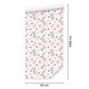 Easter wallpaper white and light gray for living room and bedroom 50x1000